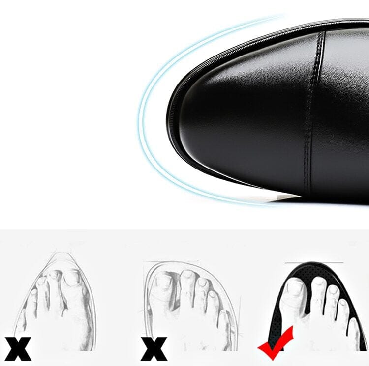 Sapato Social Gentleman’s de Couro Legítimo